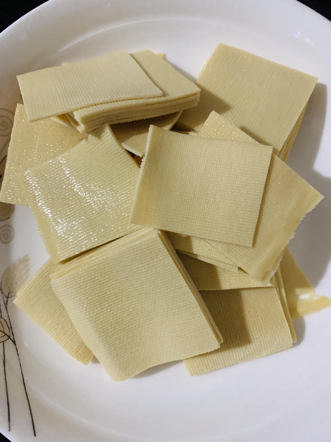 豆皮脆饼(非原创)的做法 步骤2