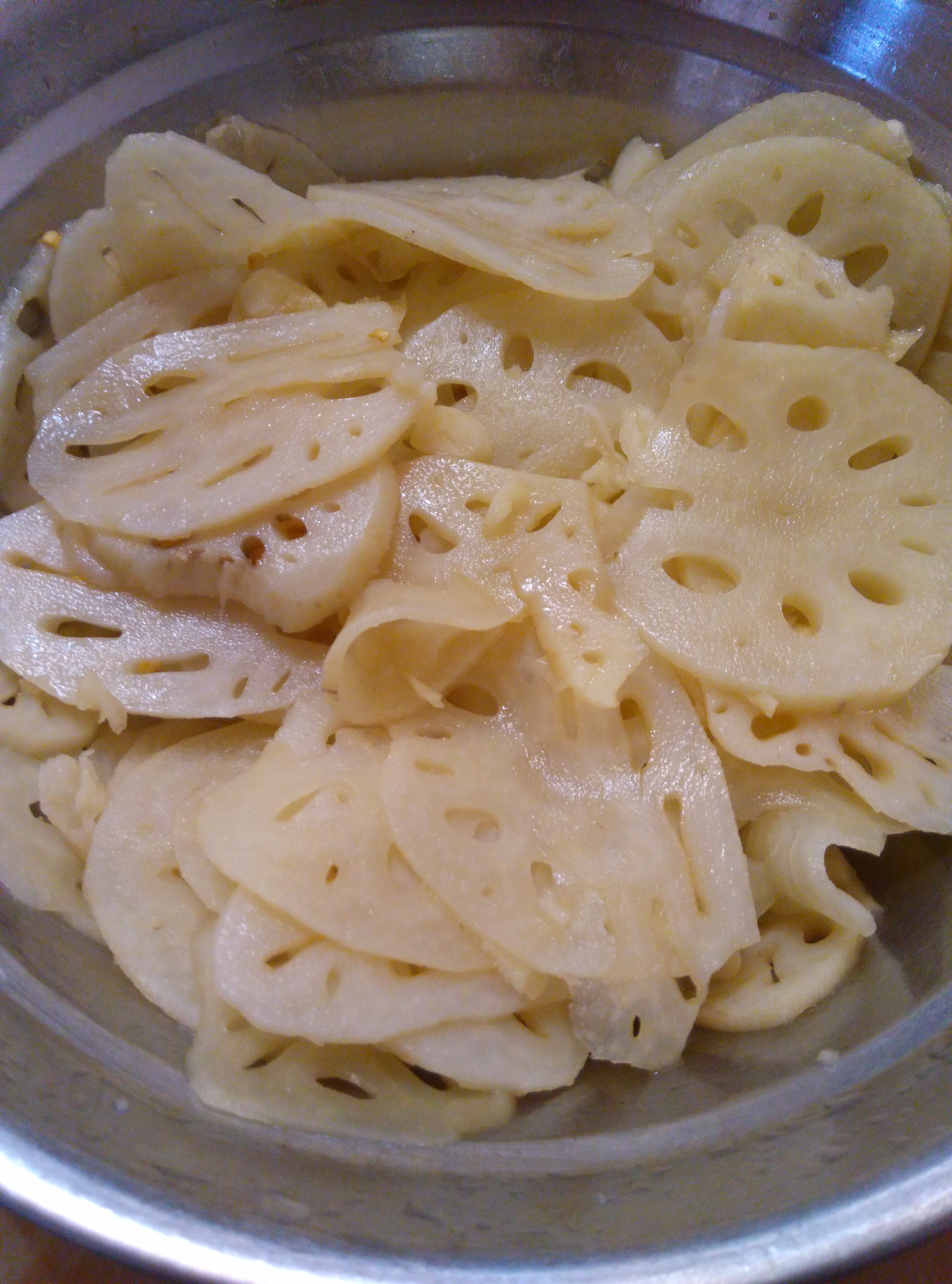 凉拌莲藕片