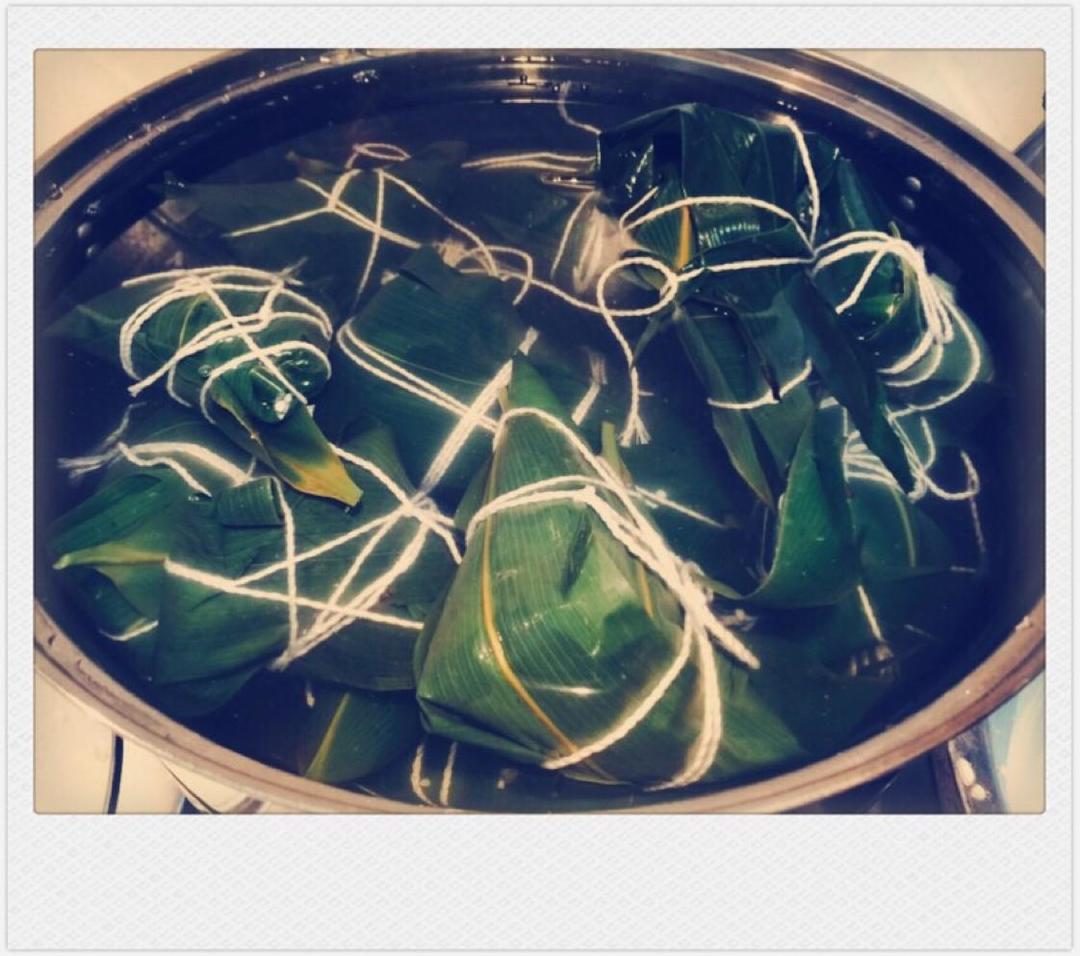 端午节粽子～红豆沙哦～的做法