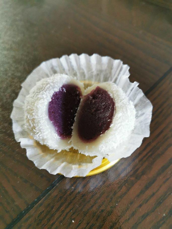 紫薯糯米糍（零失败，馅料可以换成其他的）