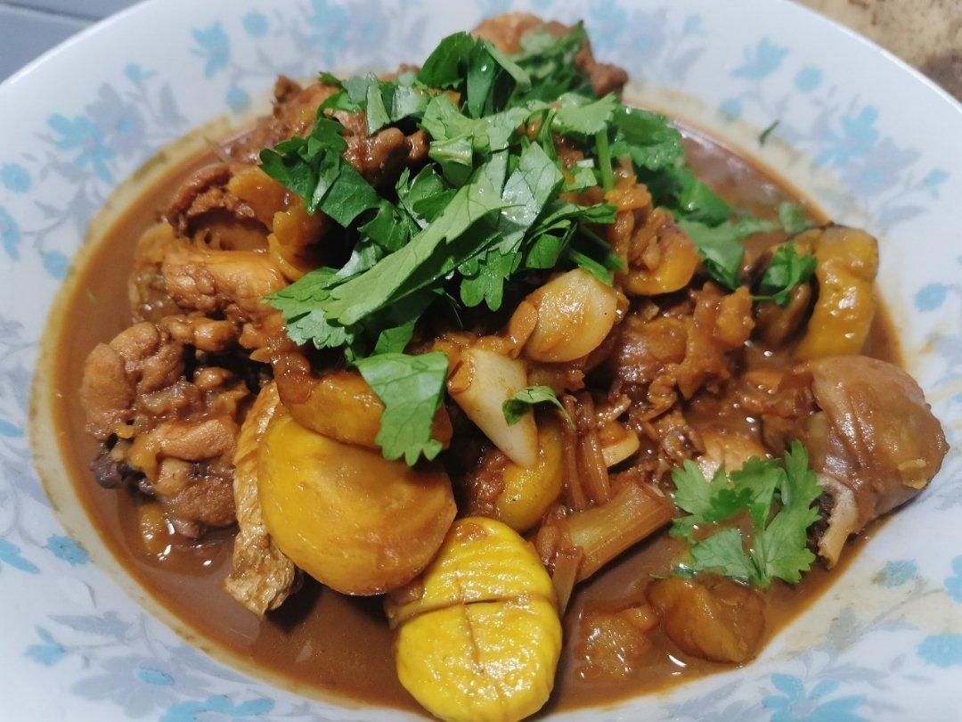 香菇板栗烧鸡