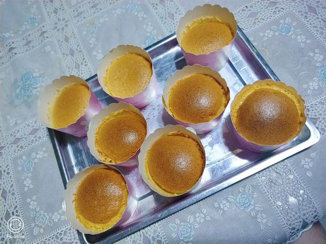 零失败~戚风纸杯小蛋糕🍰 ✨／8寸版戚风蛋糕