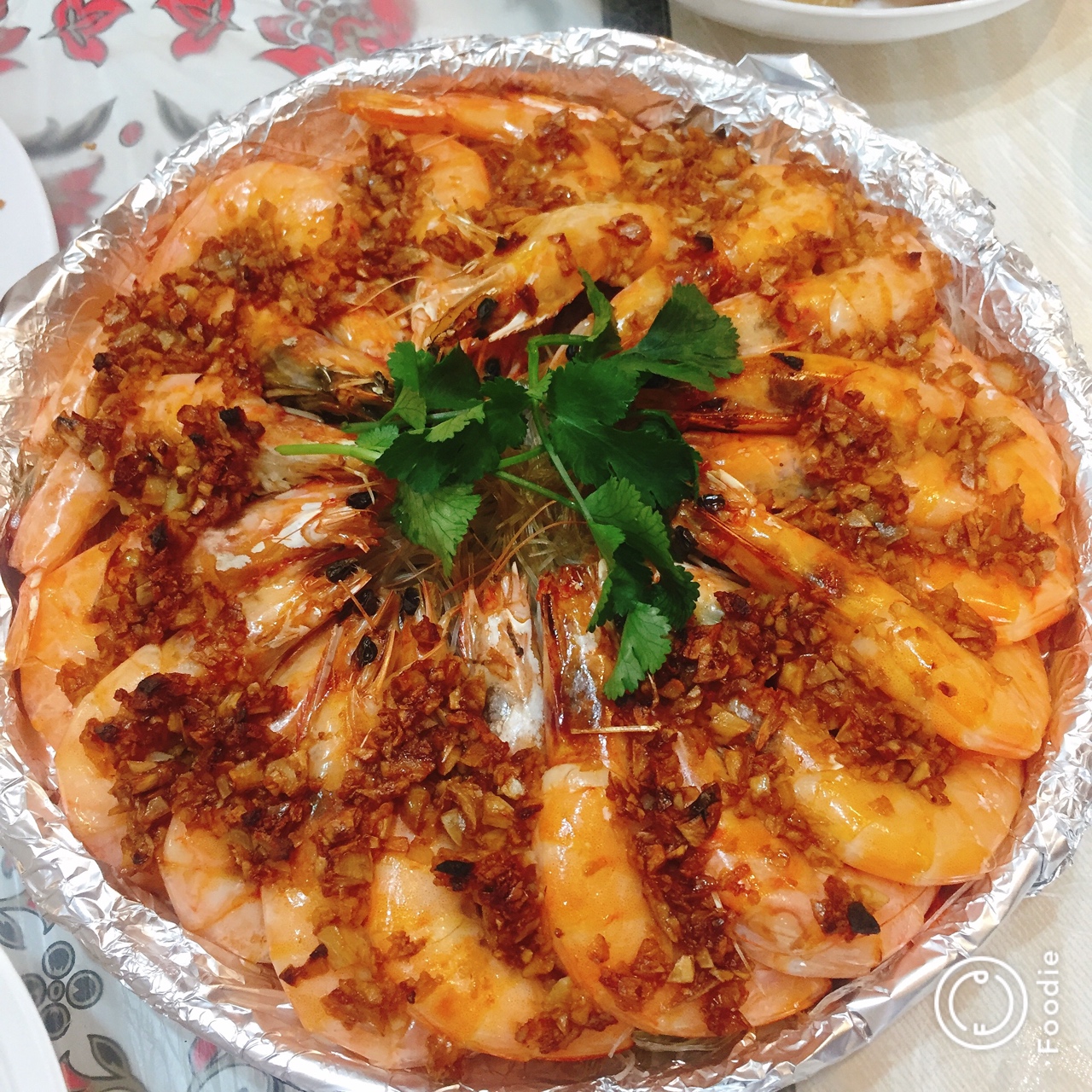 蒜蓉粉丝烤虾