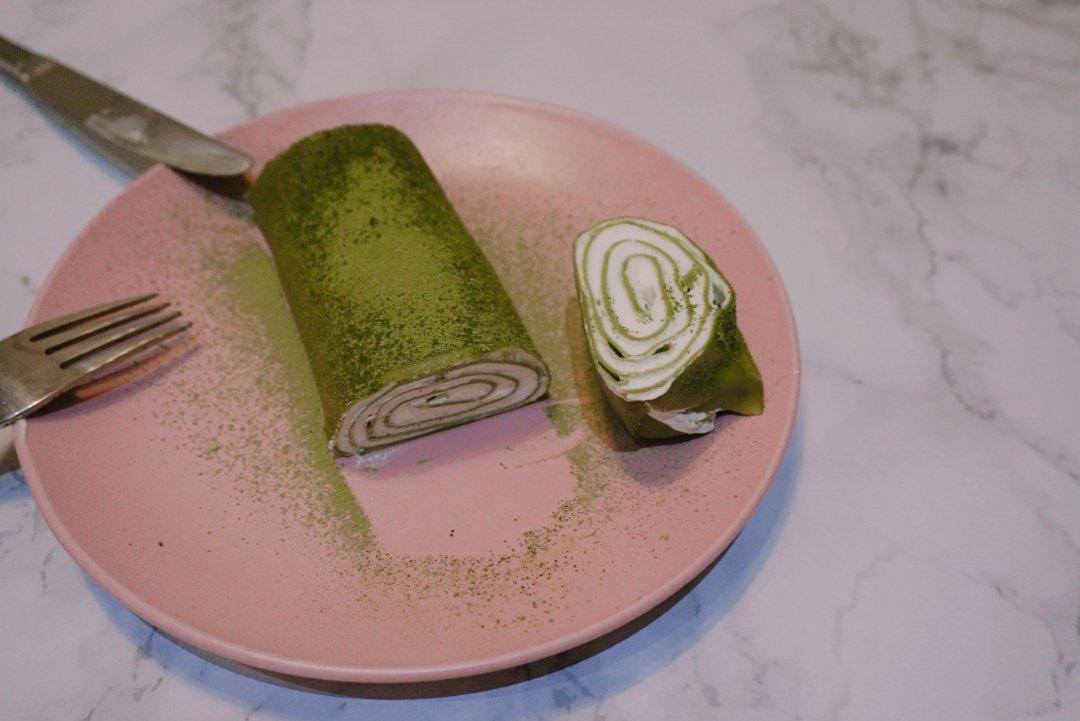【抹茶毛巾卷】