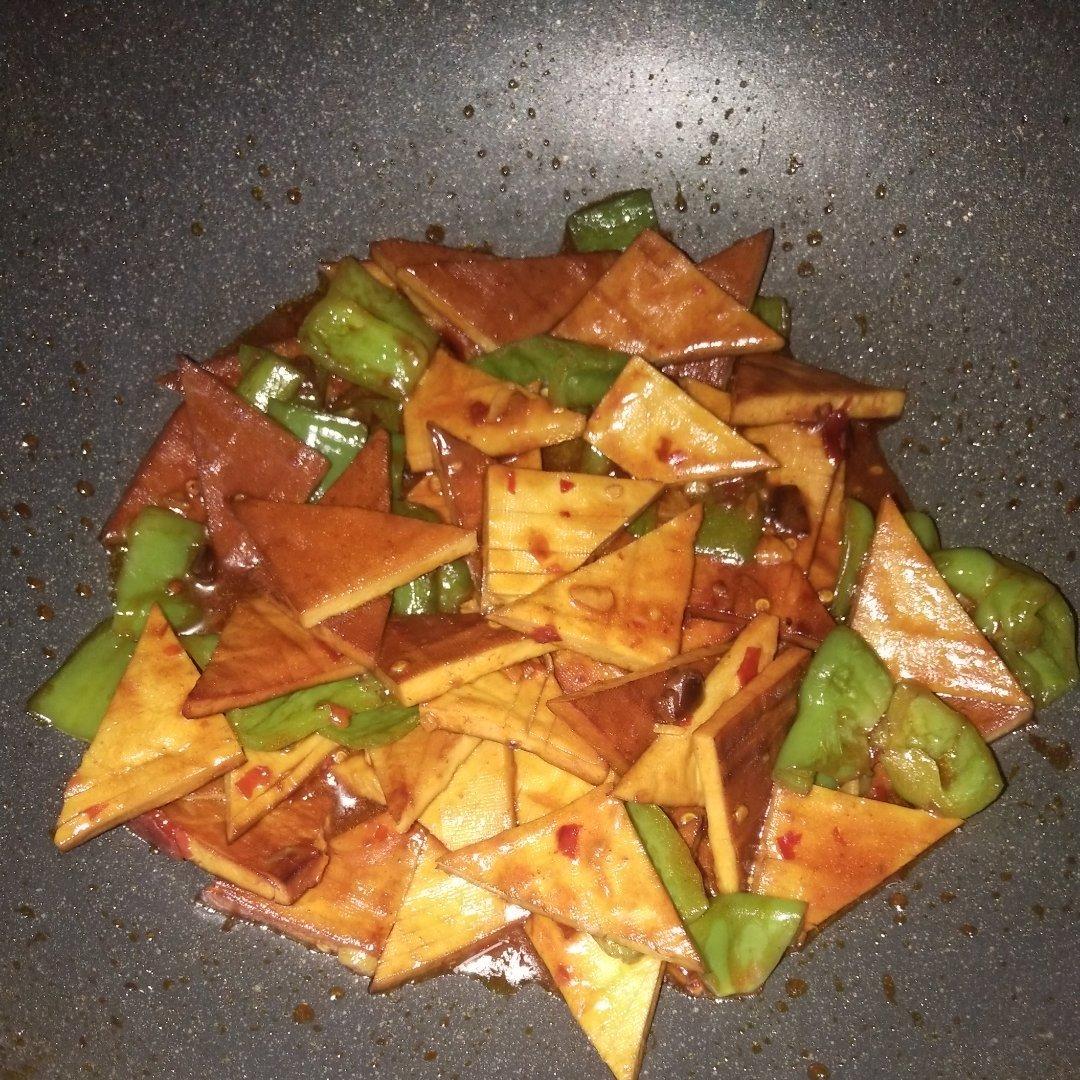 辣炒五香豆腐干