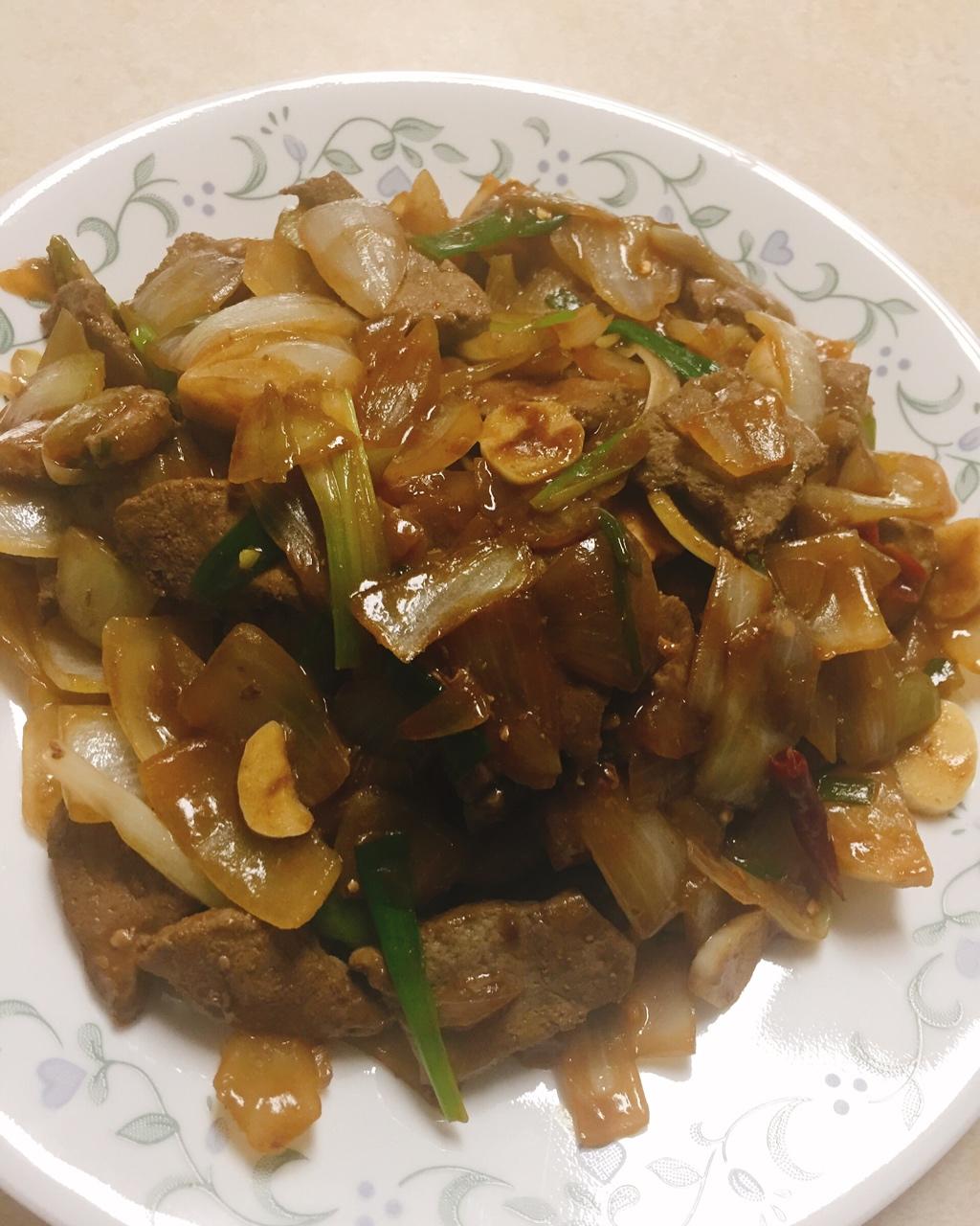 嫩炒猪肝