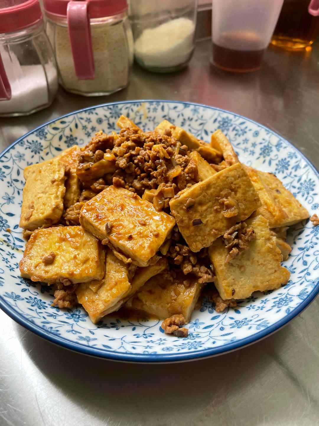 巨下饭！拌饭超好吃的肉末豆腐！做法简单零失败~