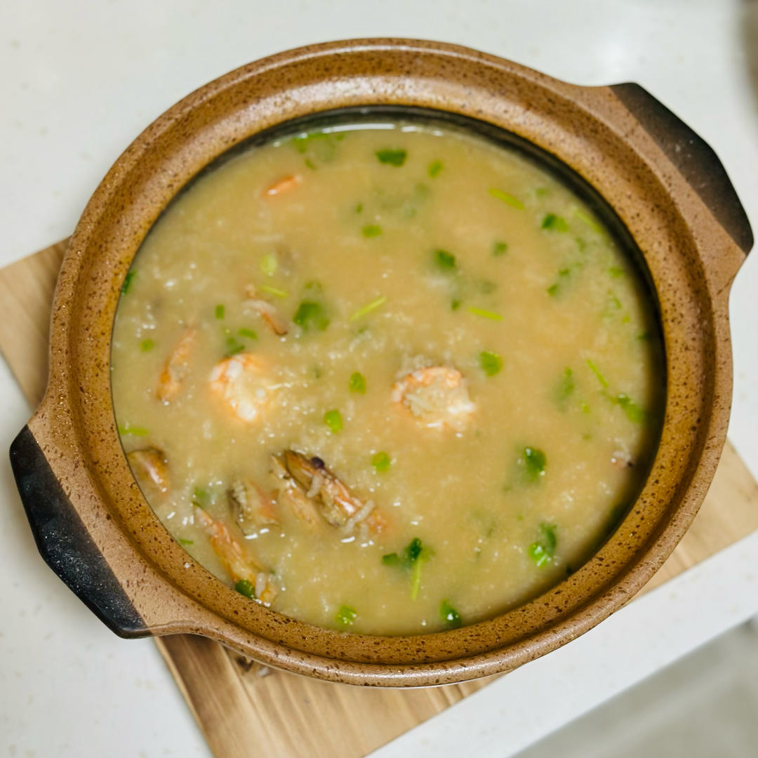 完爆大排档的潮汕砂锅虾粥！