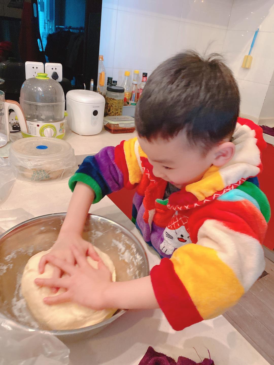 纯奶手撕吐司的做法 步骤1