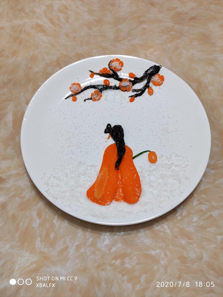 餐盘画（寓教于食，百幅诗词合集）