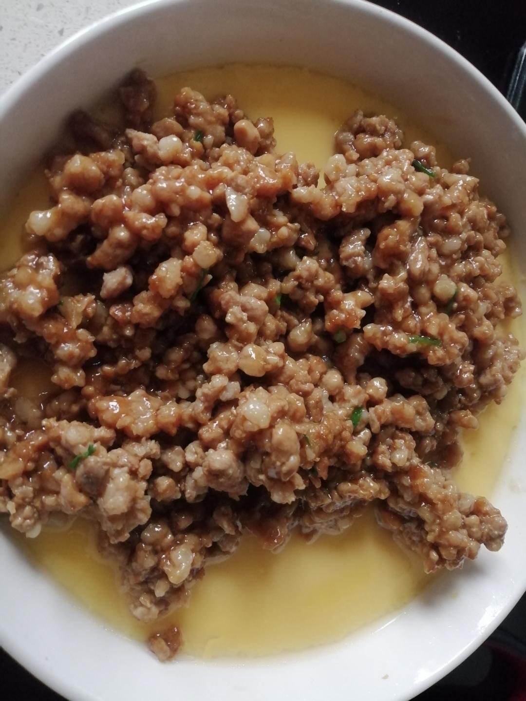 比布丁还要嫩！巨好吃又营养的肉末水蒸蛋