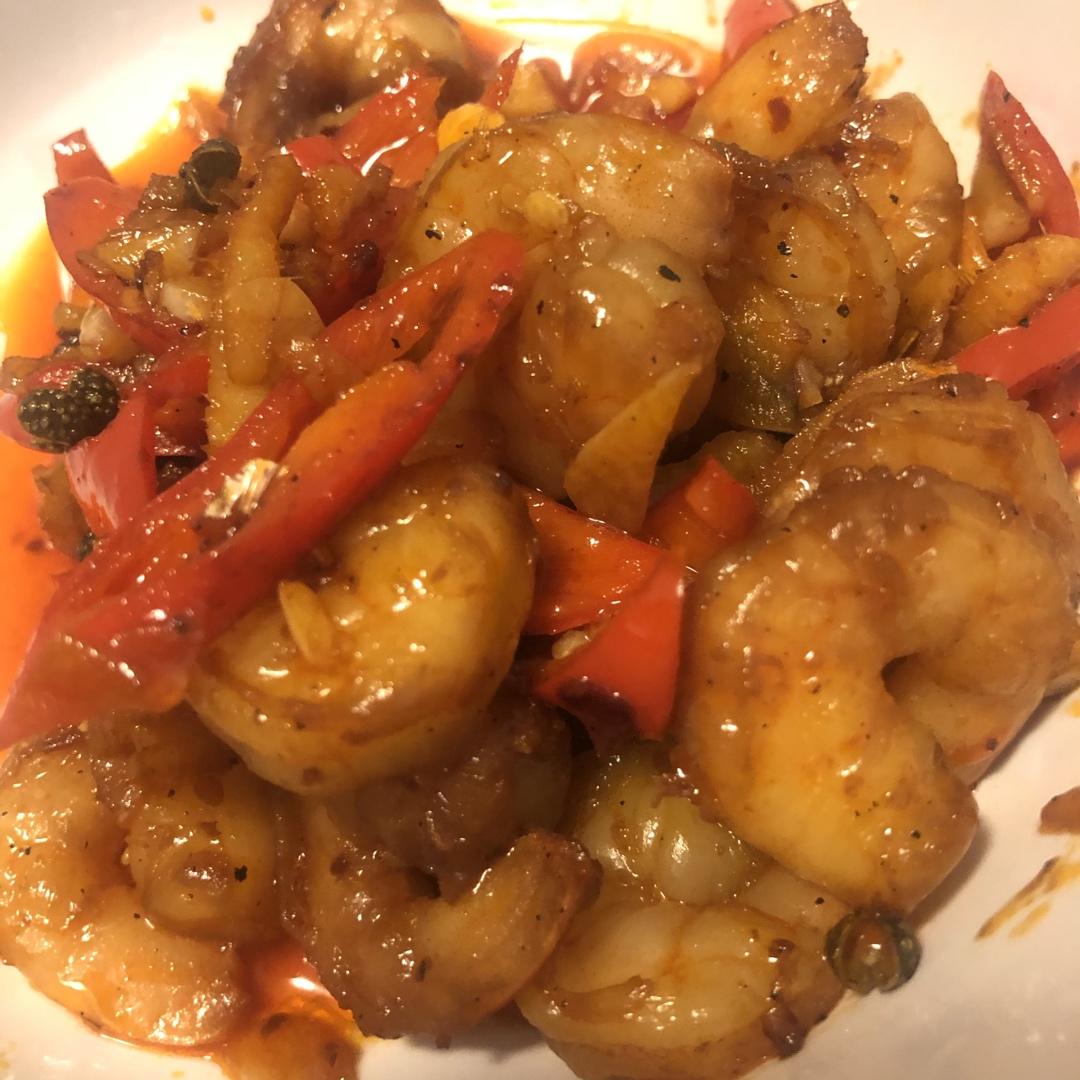 香辣虾仁