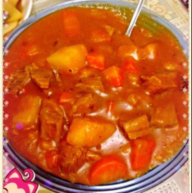红烩牛肉饭