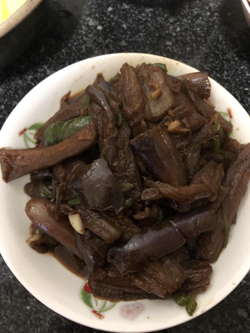 下饭神菜 酱爆茄子