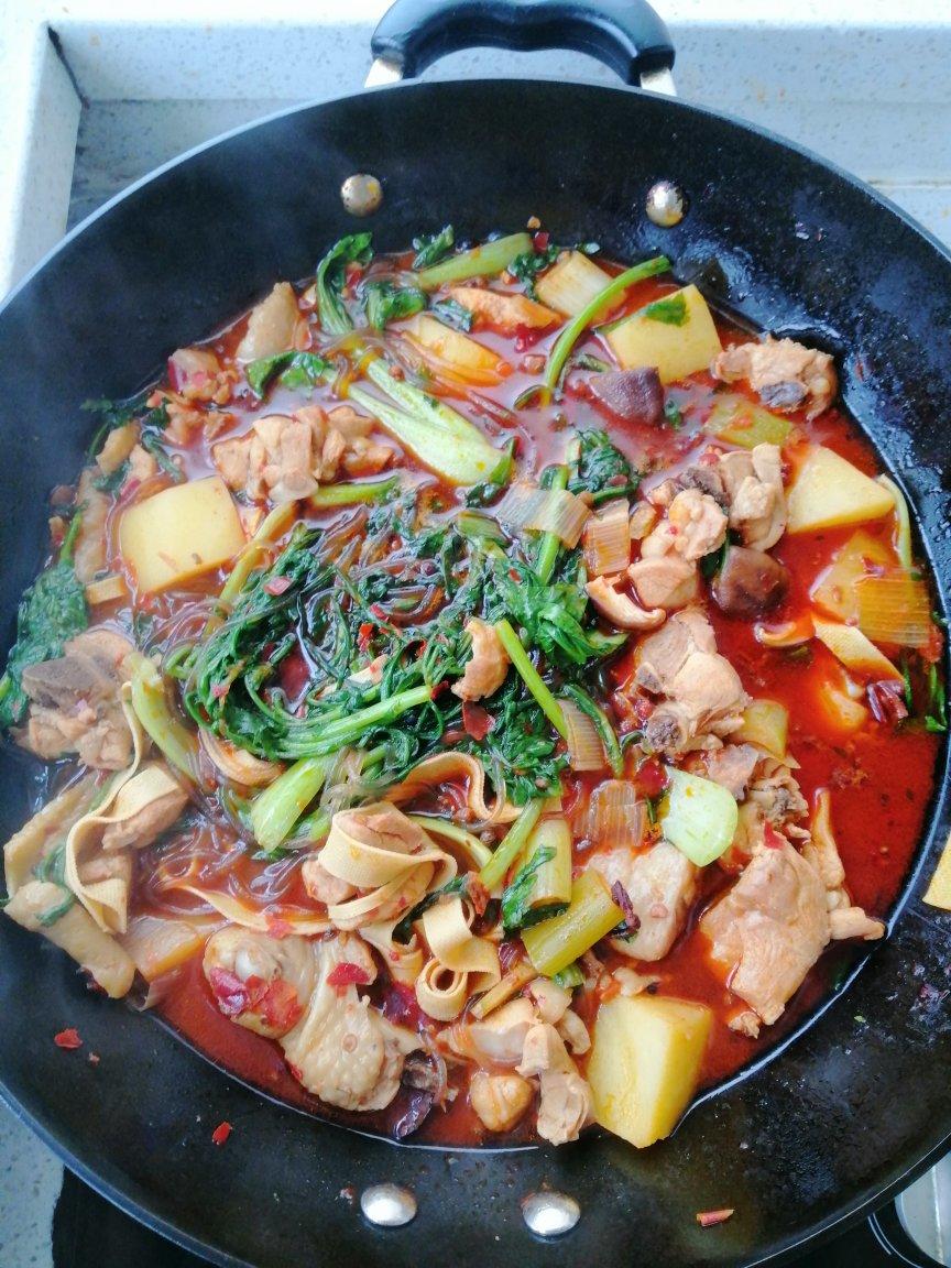 沧州火锅鸡家常做法