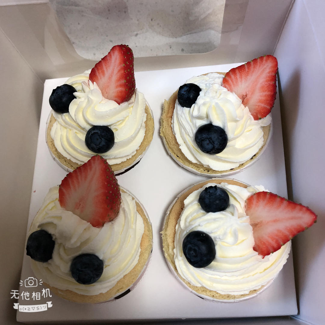 高颜值奶油纸杯蛋糕杯子蛋糕（附教程）