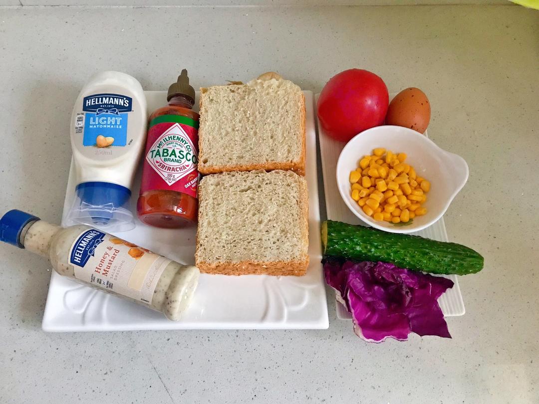 纯奶手撕吐司的做法 步骤1