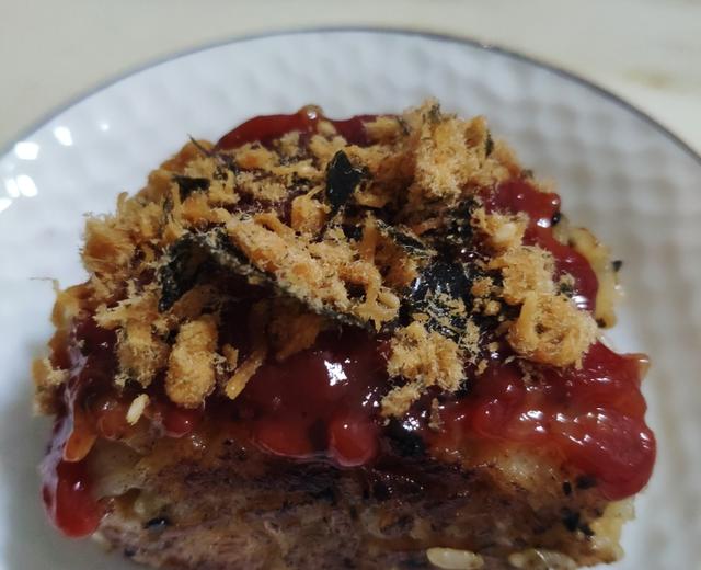 随手美食—香煎饭团