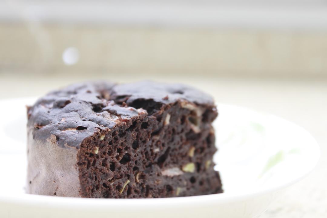 巧克力西葫芦快手面包（健康巧克力“蛋糕”）丨健康·烘焙