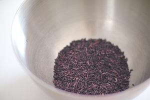 日式紫薯紫糯米包的做法 步骤1