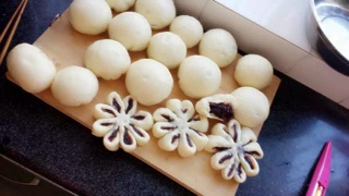 奶香豆沙包