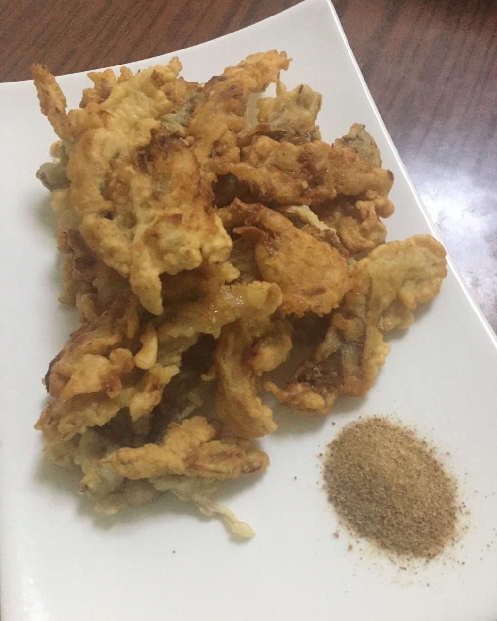 干炸蘑菇（家乡版）