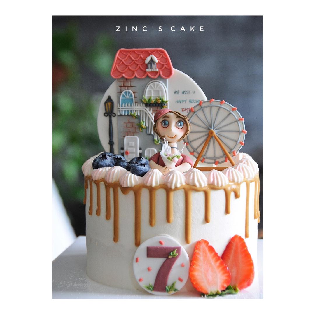 翻糖装饰奶油蛋糕日记