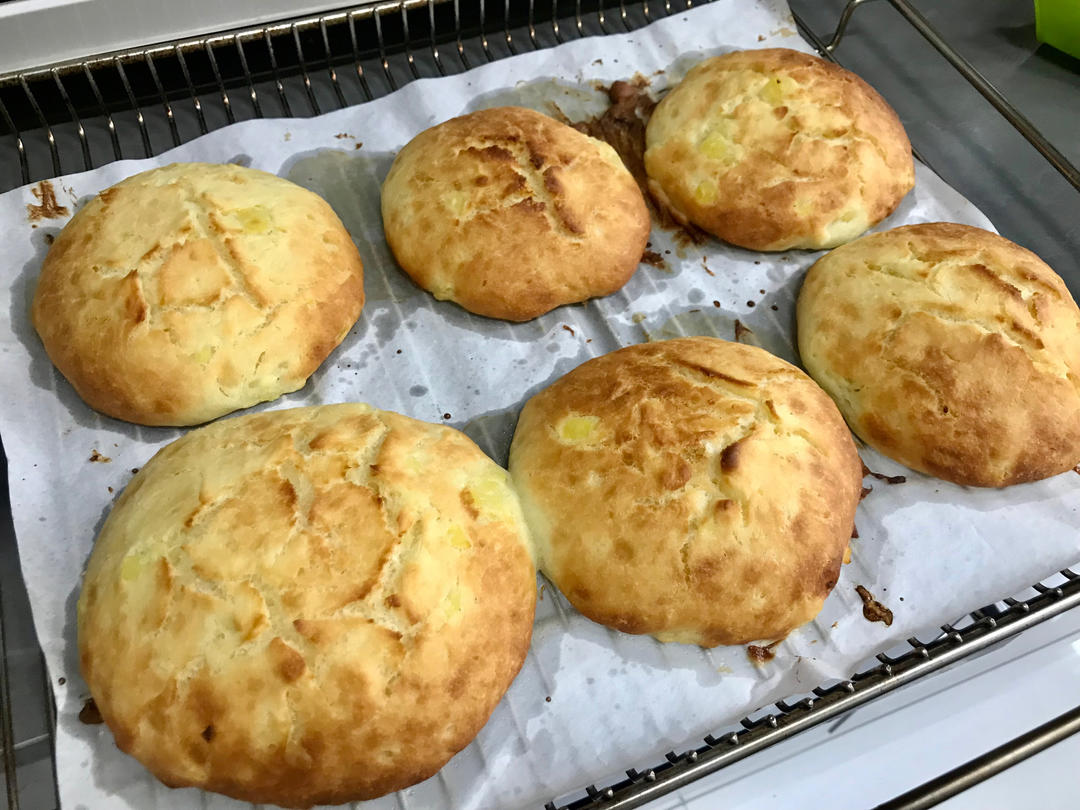 「小高姐」土豆面包（免揉面）