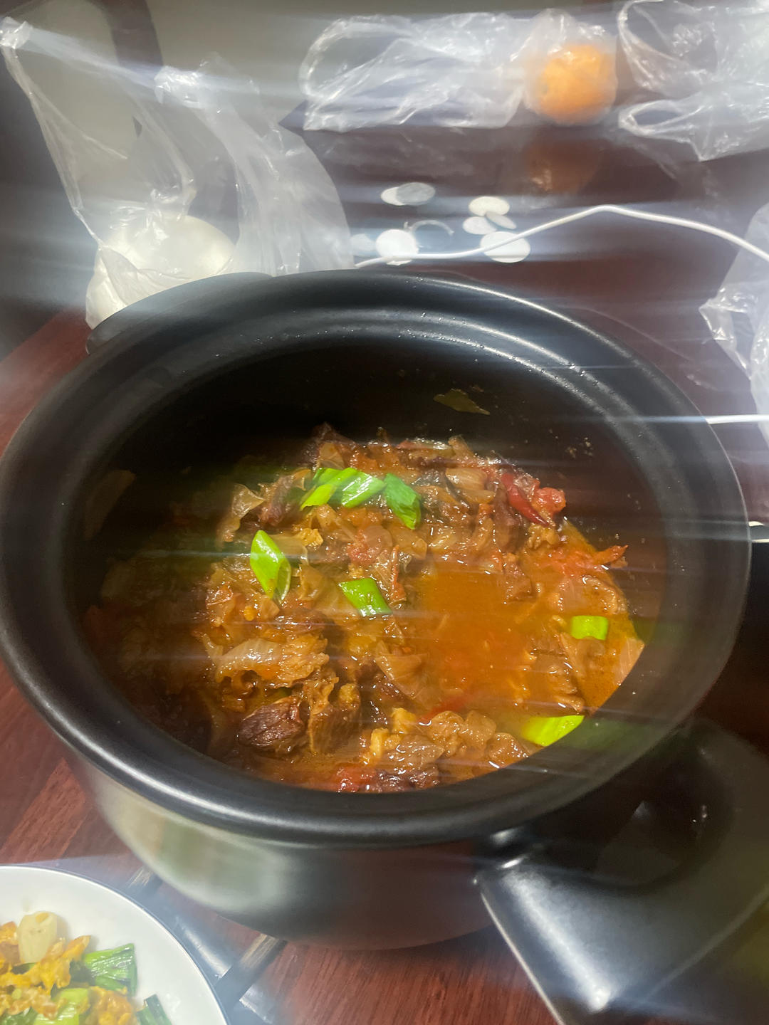 这个西红柿炖牛腩我能吃三碗米饭！