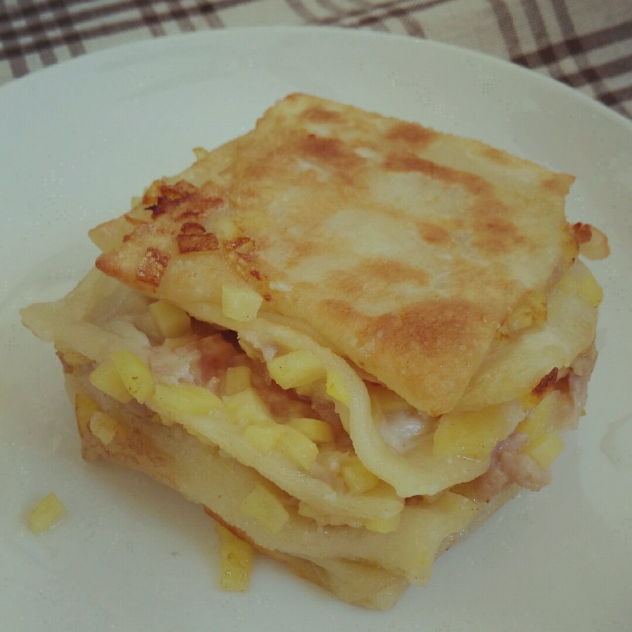 千层肉饼