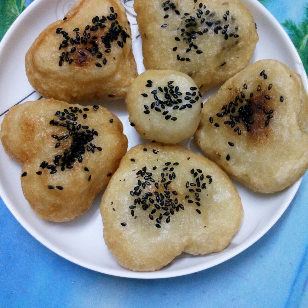 爱心早餐饼