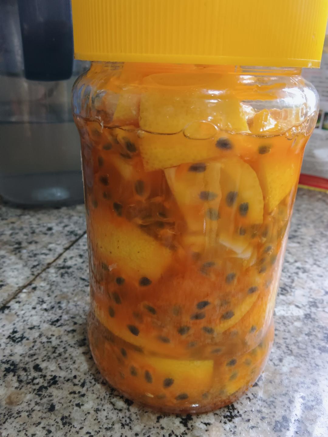 ㊙️手把手教你如何做百香果柠檬蜂蜜‼️