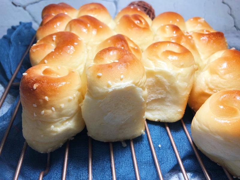 纯奶手撕吐司的做法 步骤1