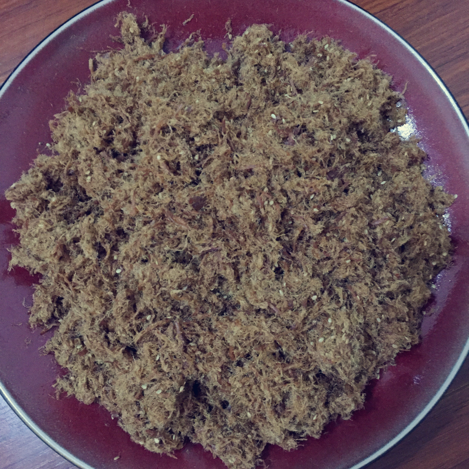 面包机自制肉松