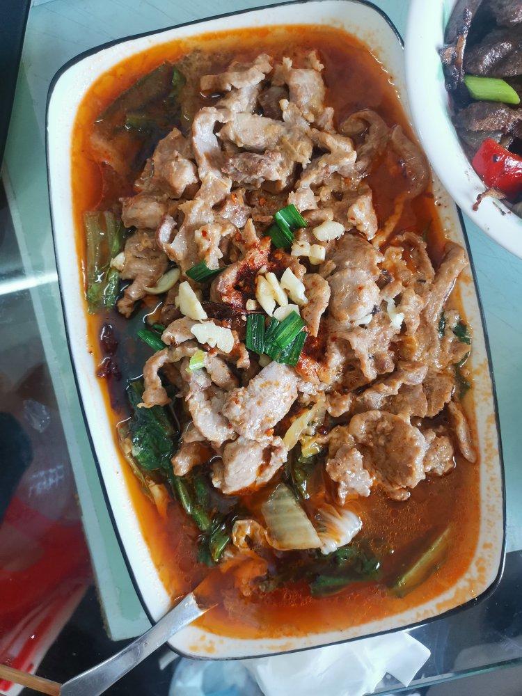 水煮肉片（肯定不翻车）