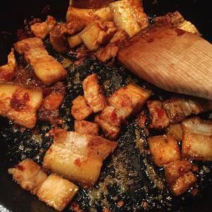 成都人家里的青椒回锅肉的做法 步骤4