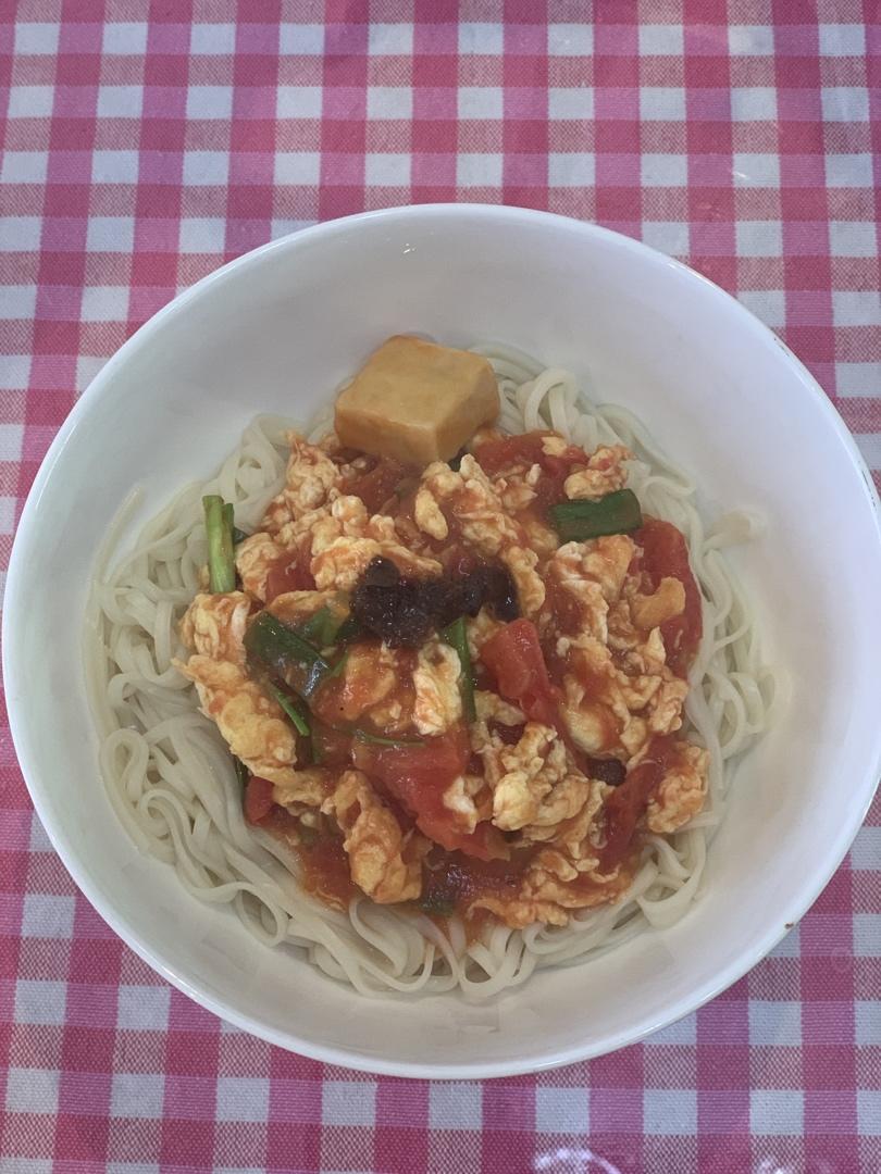 一人食-番茄鸡蛋面