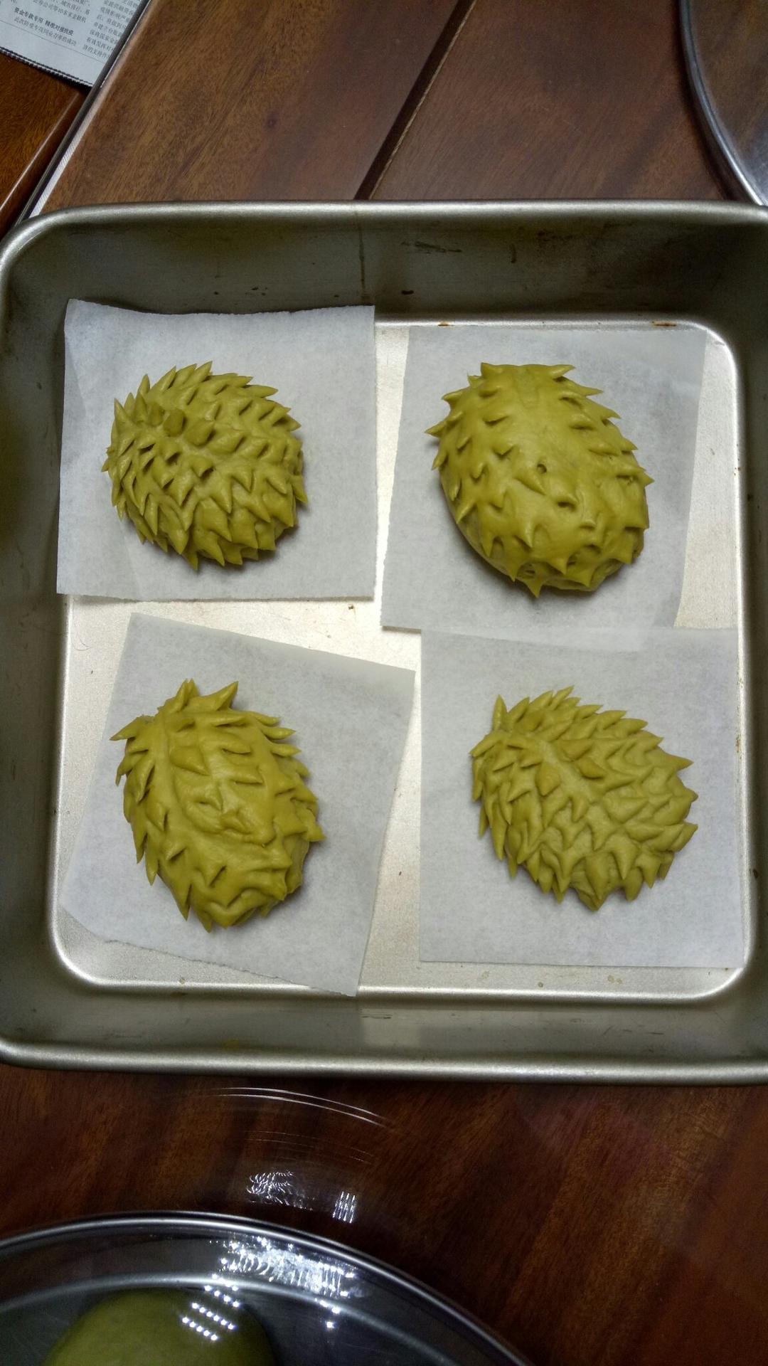 好吃到流泪的榴莲面包