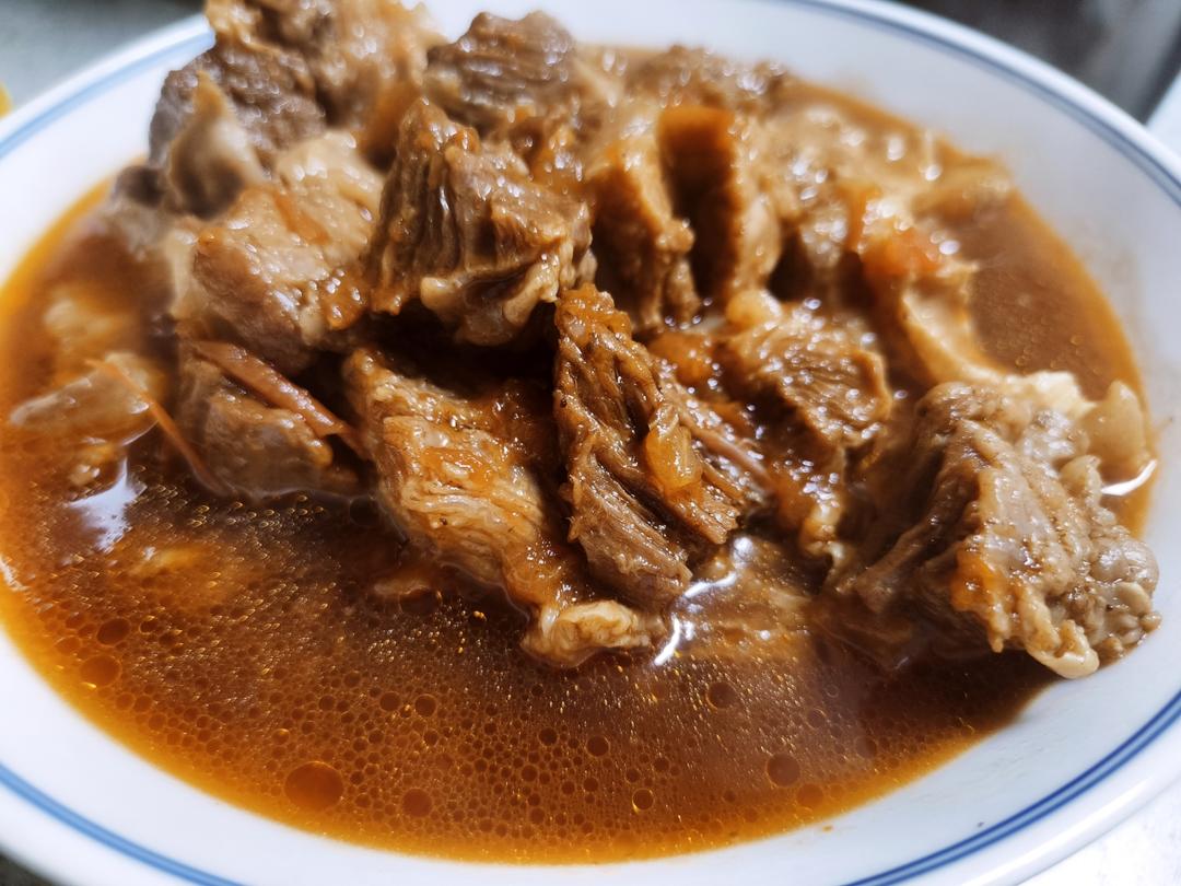 西红柿炖牛腩（高压锅）