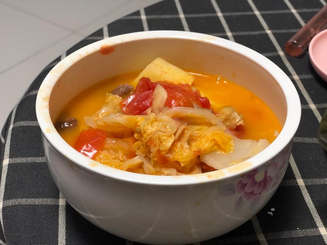 西红柿牛腩