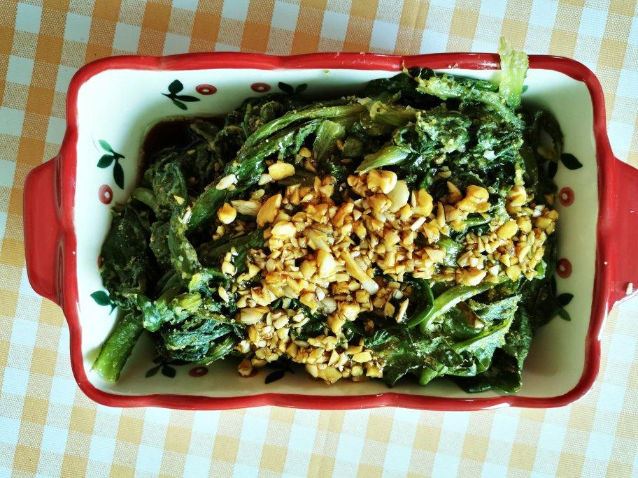 奶奶的菜谱：蒸茼蒿