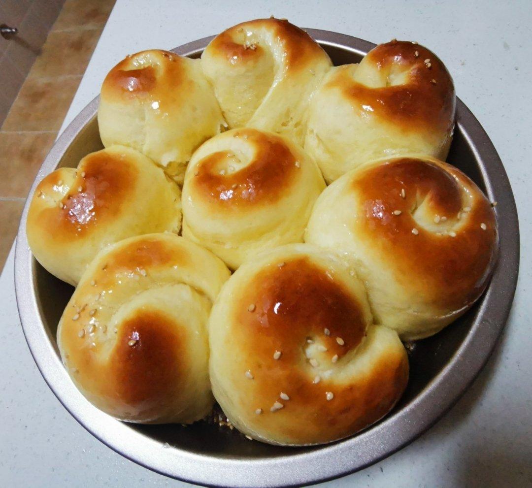 蜂蜜脆底小面包