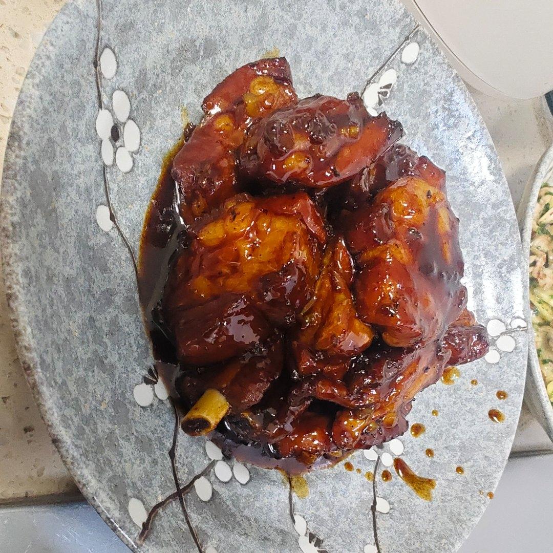 糖醋排骨/糖醋小排（不放油）（12345口诀做出正宗上海本帮）