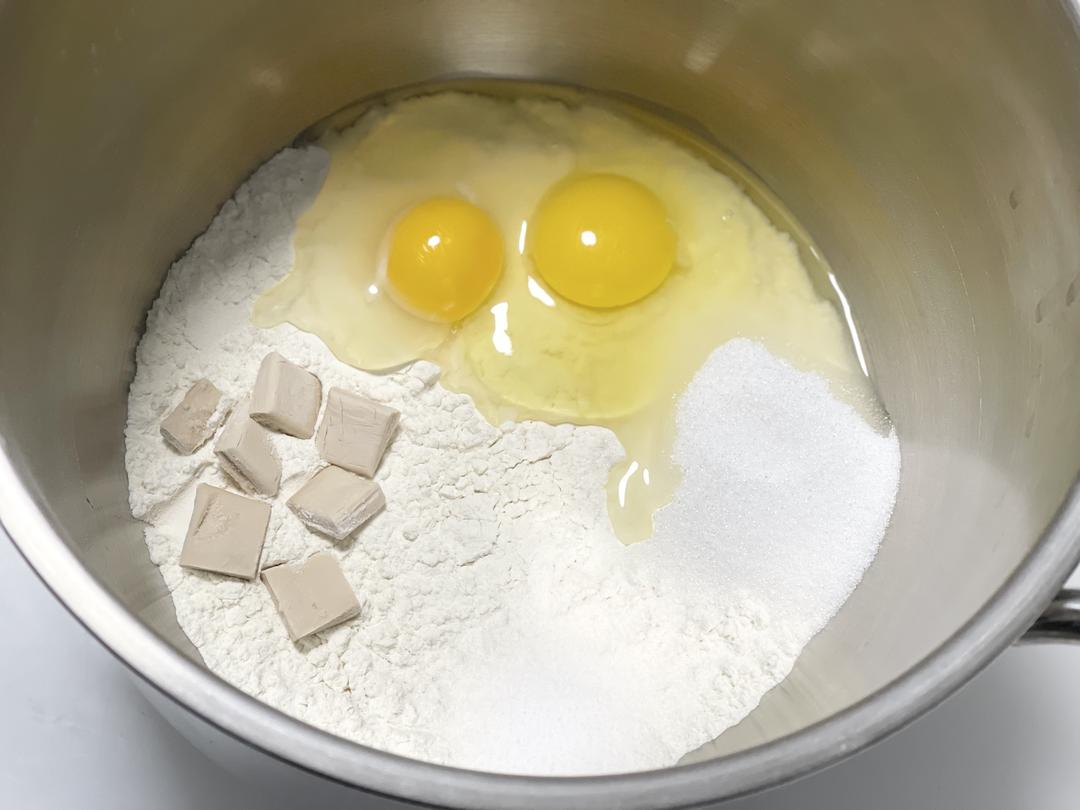 纯奶手撕吐司的做法 步骤1