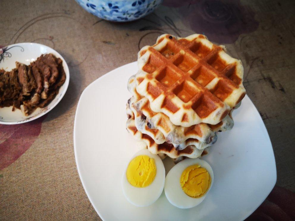 紫米华夫饼