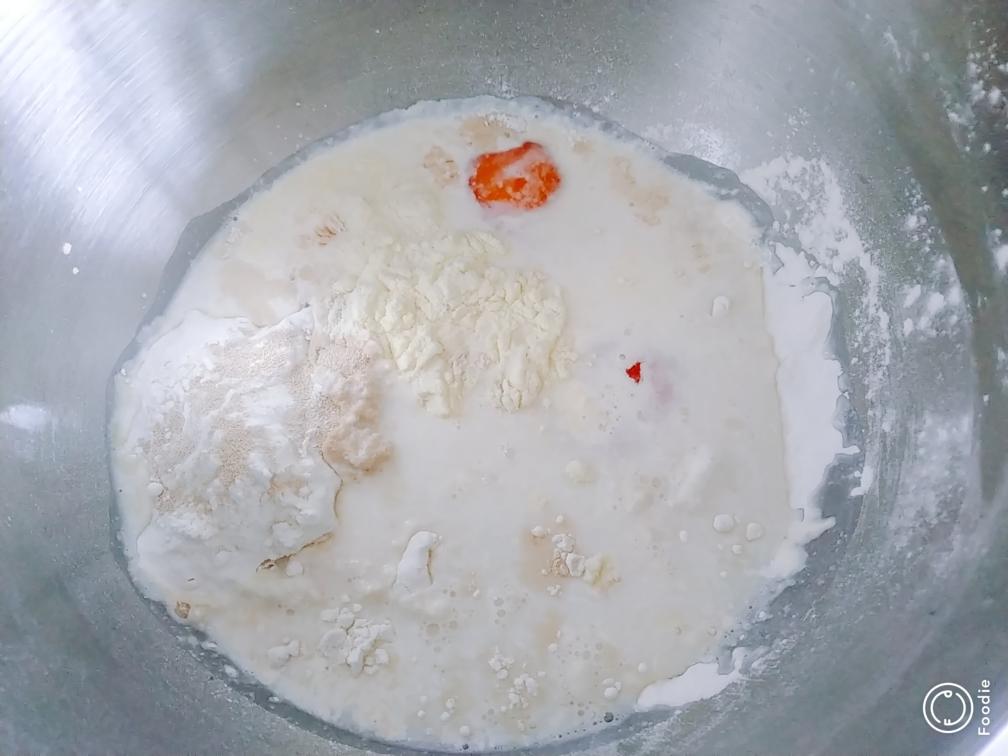 纯奶手撕吐司的做法 步骤1