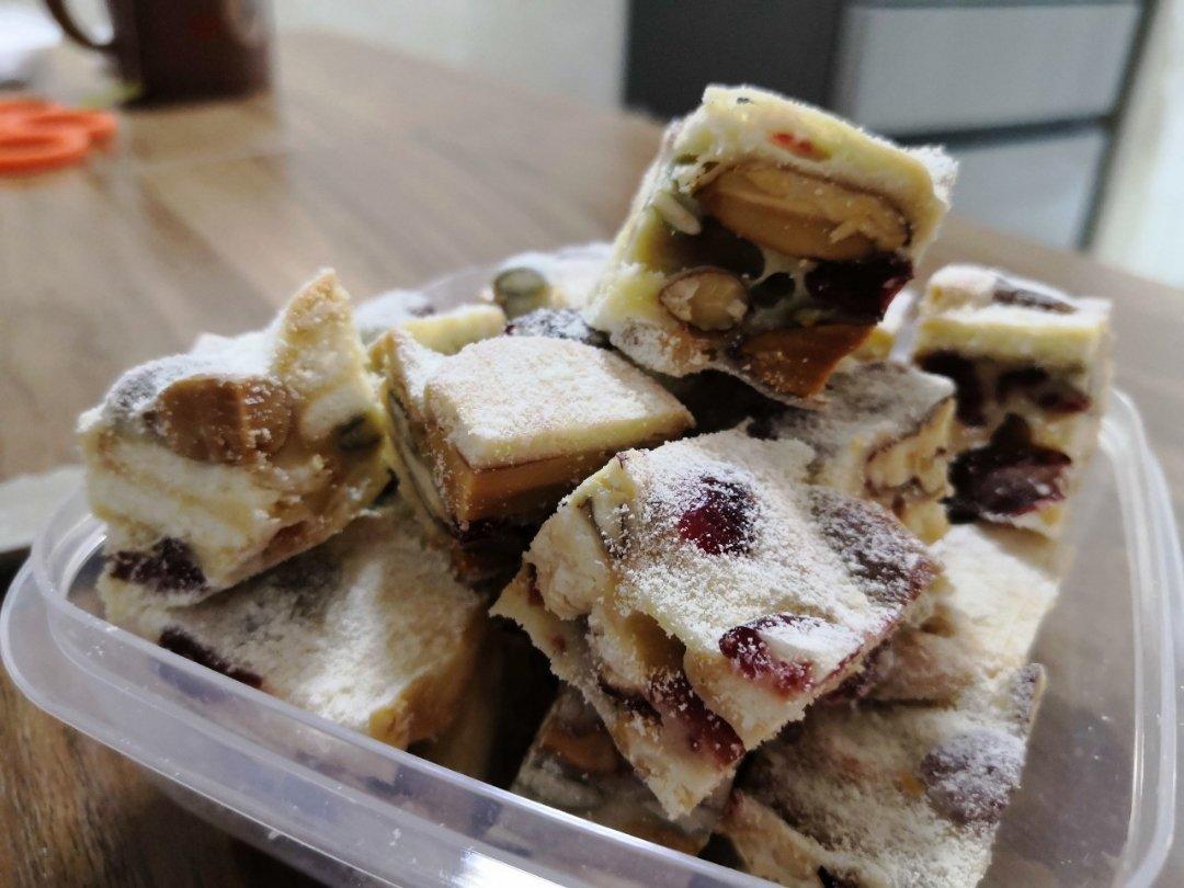 雪花酥  不甜版