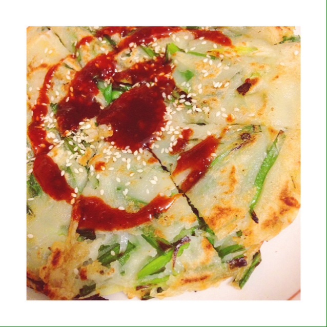 韩式韭菜饼