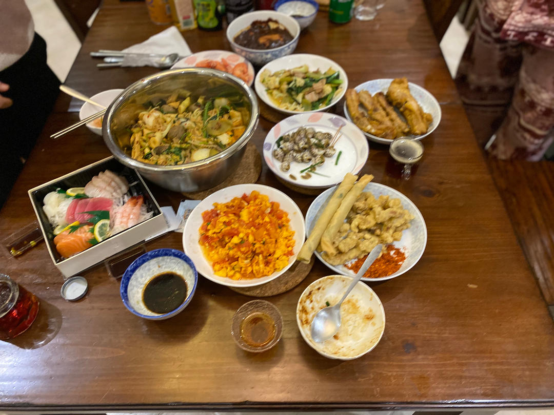 白灼明虾