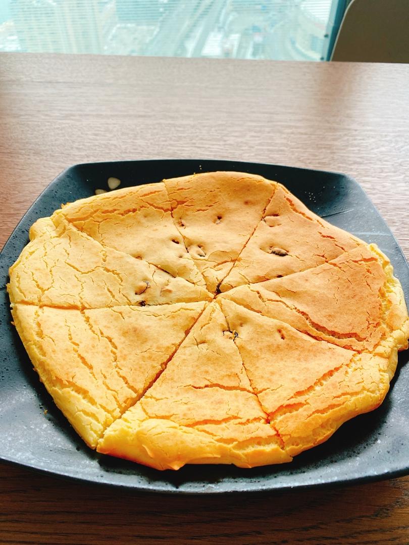 无需揉面‼️只要拌一拌就能做酥掉渣‼️好吃到爆的蔓越莓烤年糕‼